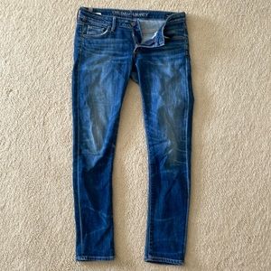 Citizen of Humanity- Racer Low Rise Skinny in Caspian